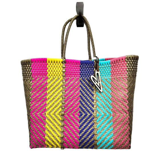 Orozco Large Gold / Pink / Yellow Multicolor